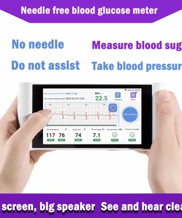 Glucose Meter Diabetes Tester ECG Detection