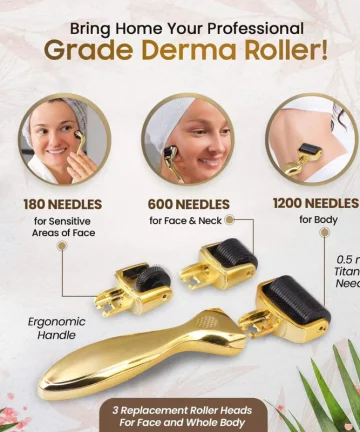 3 In 1 Derma Roller Kit